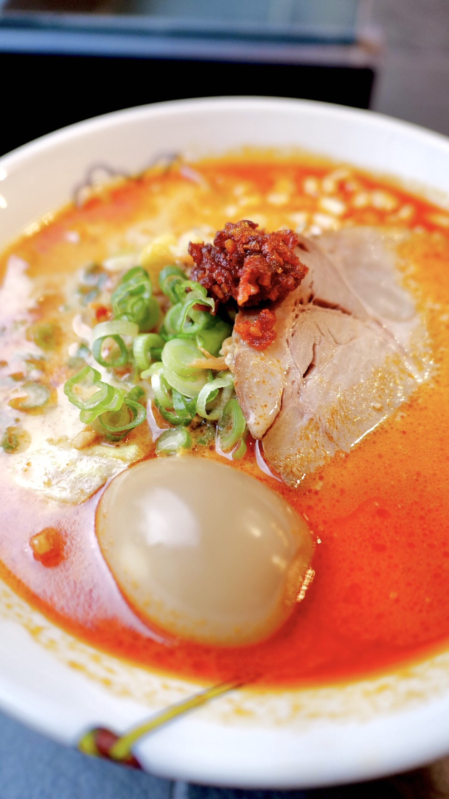 Delicious Spicy Tonkotsu Ramen for extra volume