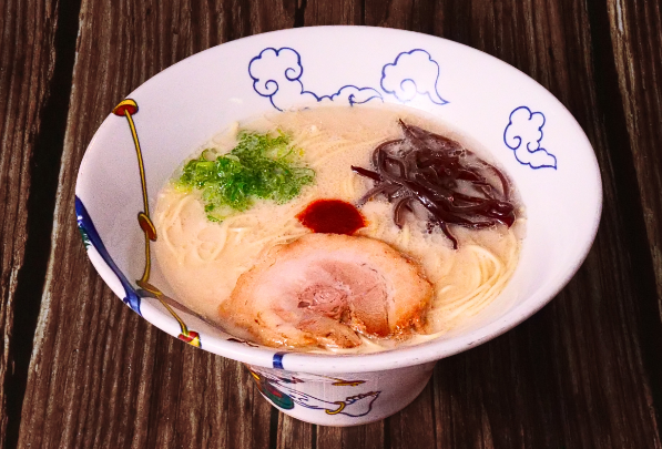 Hakata Tonkotsu Ramen — creamy pork bone broth bowl at ramen RAIJIN Toronto