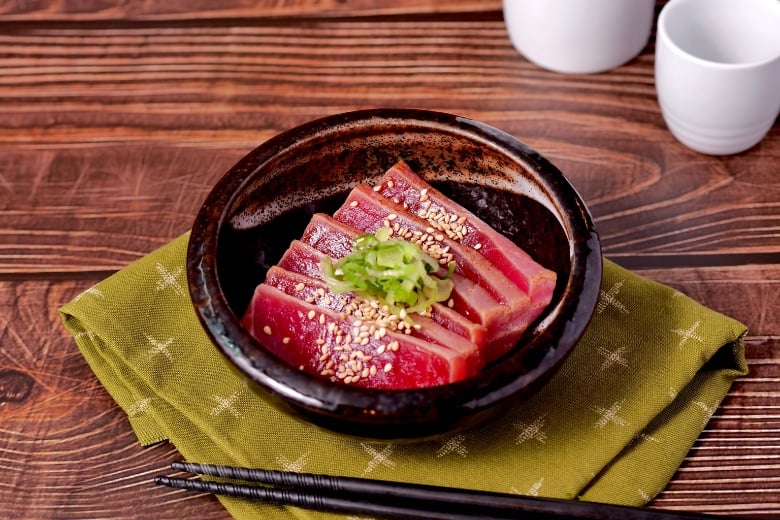 Torched Tuna Detail