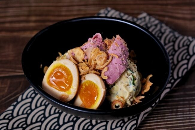 Potato Salad with Smoked Beef at ramen RAIJIN