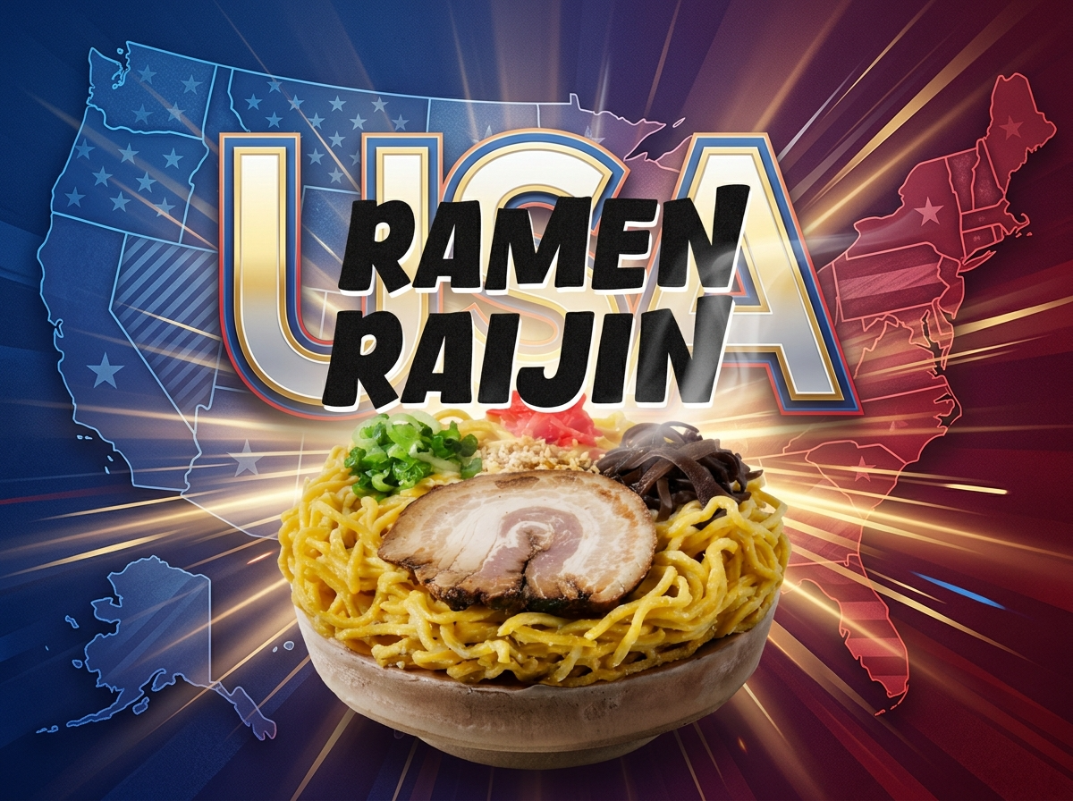 RAMEN RAIJIN frozen ramen launching in the USA starting in California