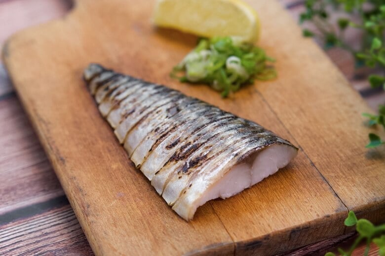 Torched Vinegared Mackerel — Shime Saba at Ramen RAIJIN Toronto