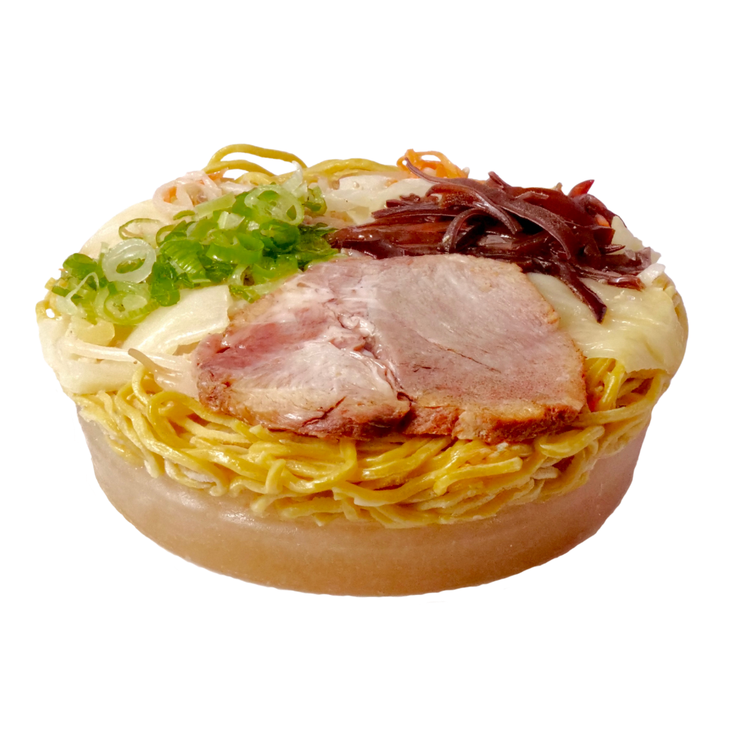 RAMEN RAIJIN Frozen Shio Tanmen in its frozen pack, with broth, noodles, vegetables and toppings portioned